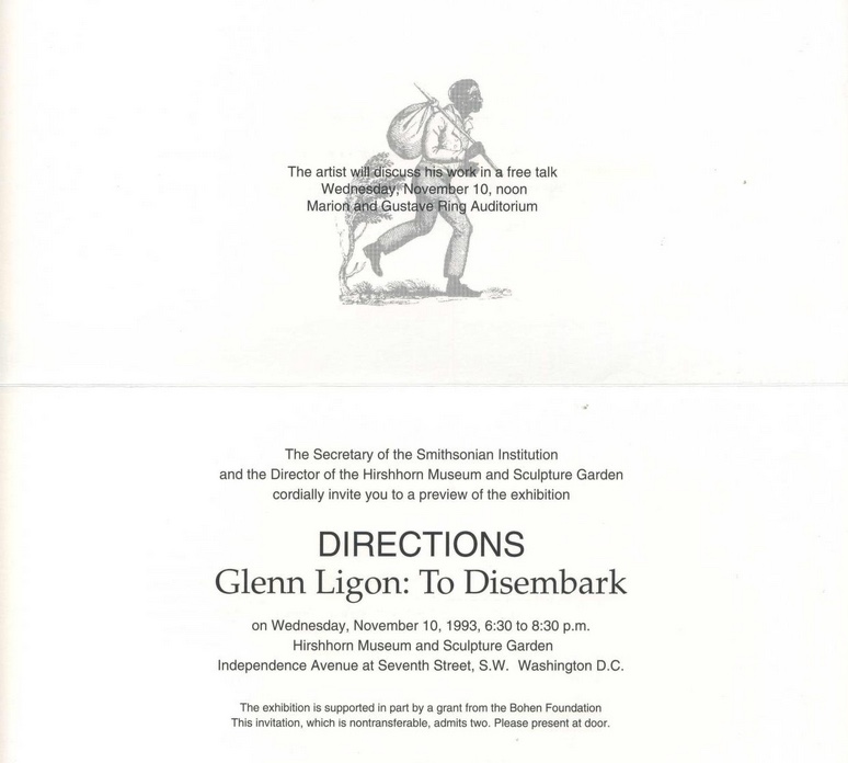 It usually contains exhibition invitations and other ephemera, which sound rather inconsequential but can actually furnish a lot of illuminating information, particularly about an artist’s early career 4/