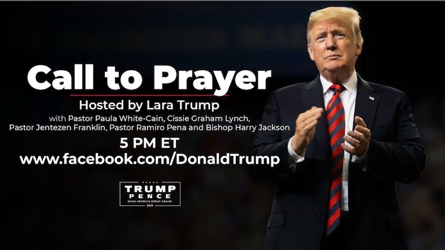 dutchsheets's tweet photo. The White House is hosting a Call to Prayer today Sunday, Oct 4, at 5pm, to pray for our President and First Lady. Please plan to join and pass the word. Info in graphic: https://t.co/1NssZeXqhh