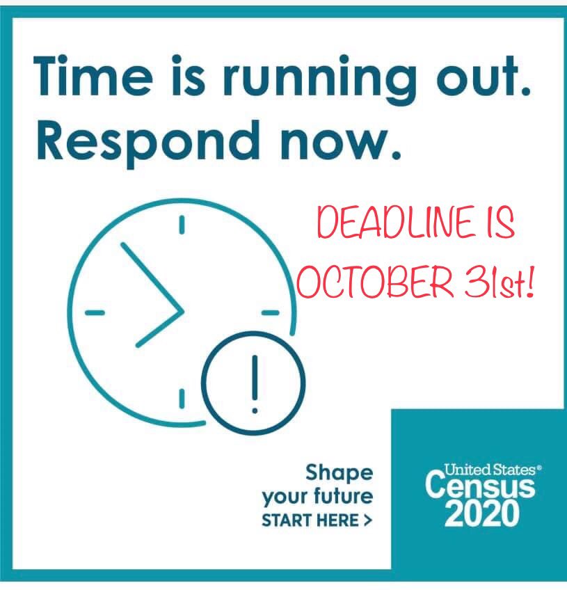 MakePortuguese's tweet photo. It’s OFFICIAL! 
2020 Census response will end on OCTOBER 31st!

You can still count AS PORTUGUESE!

Online: https://t.co/SOaL3KkYKF

Remember to write “Portuguese”!

#MakePortugueseCount
#2020Census
#WritePortuguese
#PALCUS https://t.co/wVn6vfp8Tl