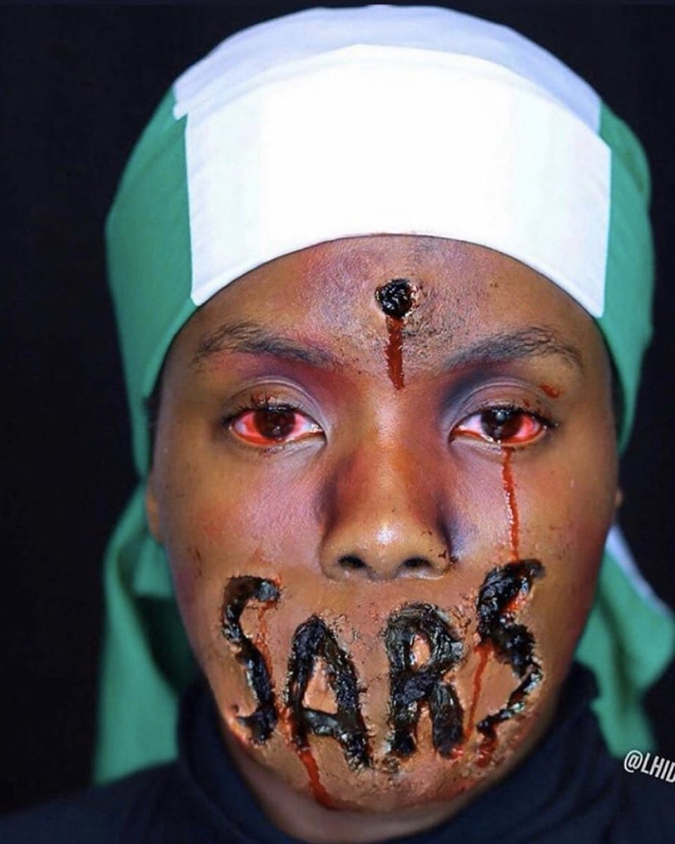 bbnaija202ii's tweet photo. #EndSARSNow Before They End the YOUTHS #EndSARS #EndSARSBrutality IGP BANS FSARS https://t.co/8yku99Ef5N