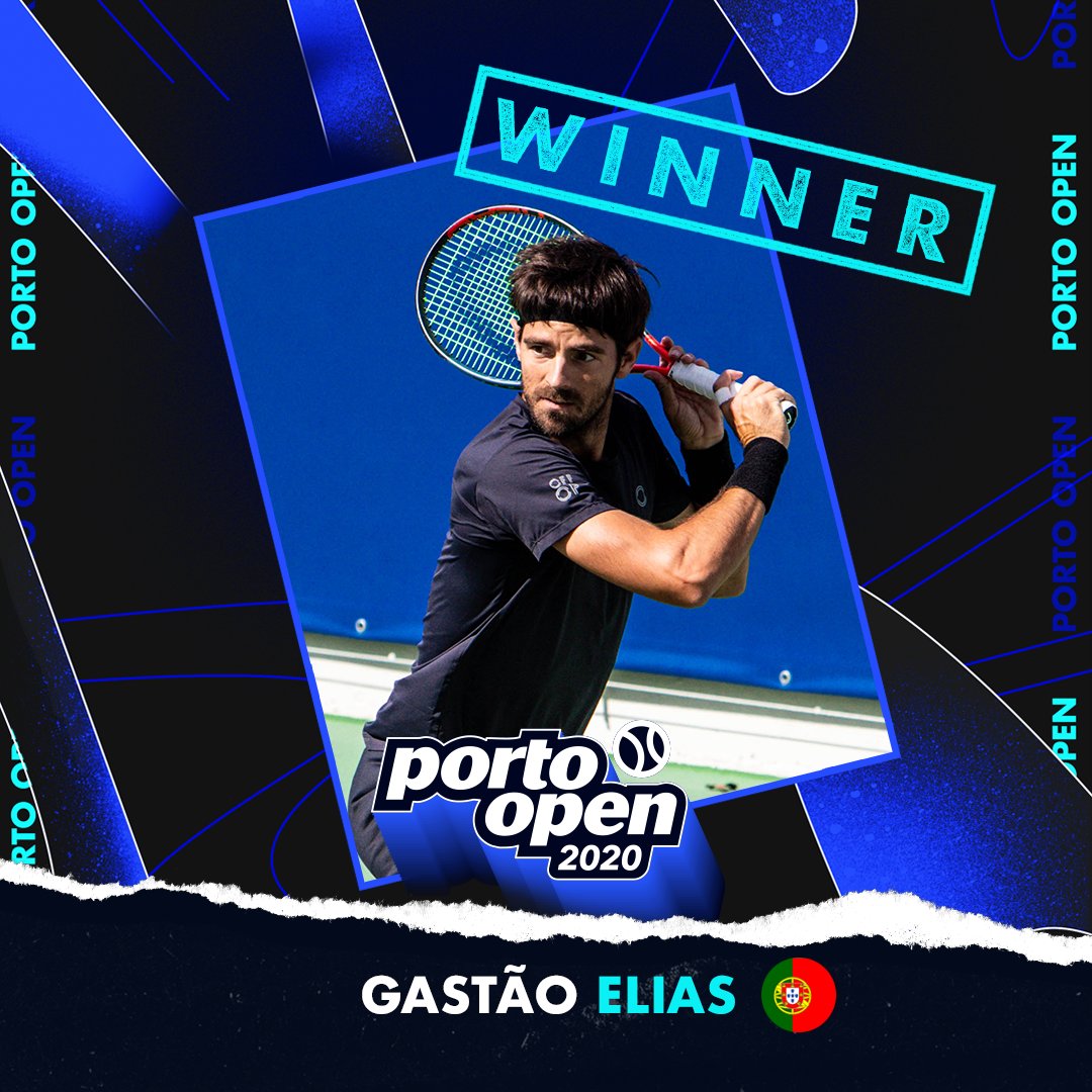 Gastão Elias é o grande vencedor da 21.ª edição do Porto Open!  🏆 

Parabéns, campeão. 👏