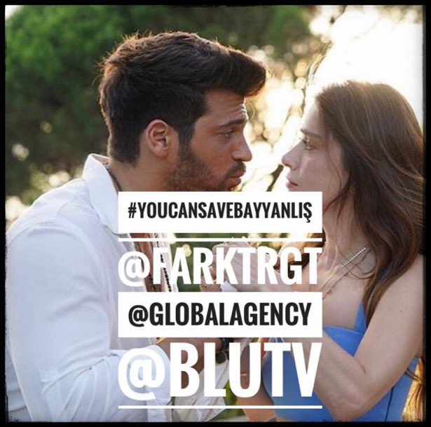 🚨🚨🚨SI PARTE!!!!🚨🚨🚨

È la nostra ultima occasione, usiamo tutte #YouCanSaveBayYanlış e portiamolo in tendenza taggando <a href="/globalagency/">Global Agency</a> e @BluTV! 
SIAMO IL FANDOM, FACCIAMOCI SENTIRE!!! 🚀♥️

Ps. Usate l'hashtag giusto, copiatelo. 

#bayyanlış #CanYaman #ÖzgeGürel #EzGür