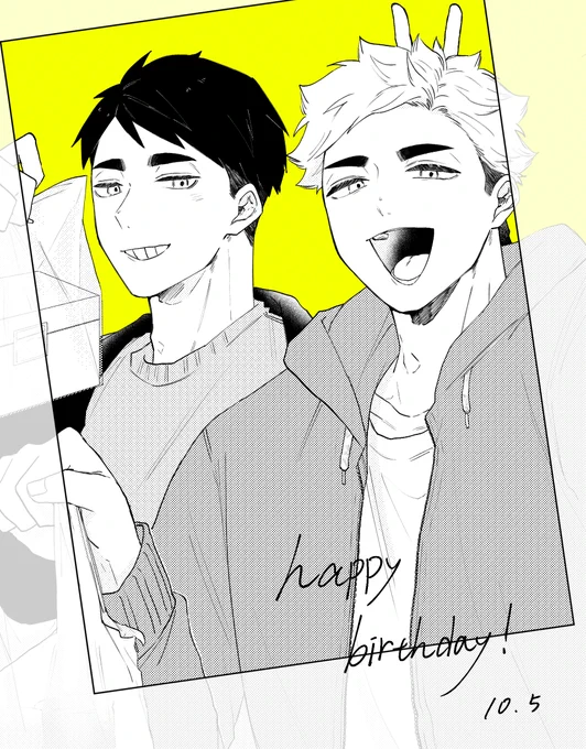 #宮侑誕生祭2020 #宮治誕生祭2020 #宮兄弟誕生祭2020
お誕生日おめでと〜! 