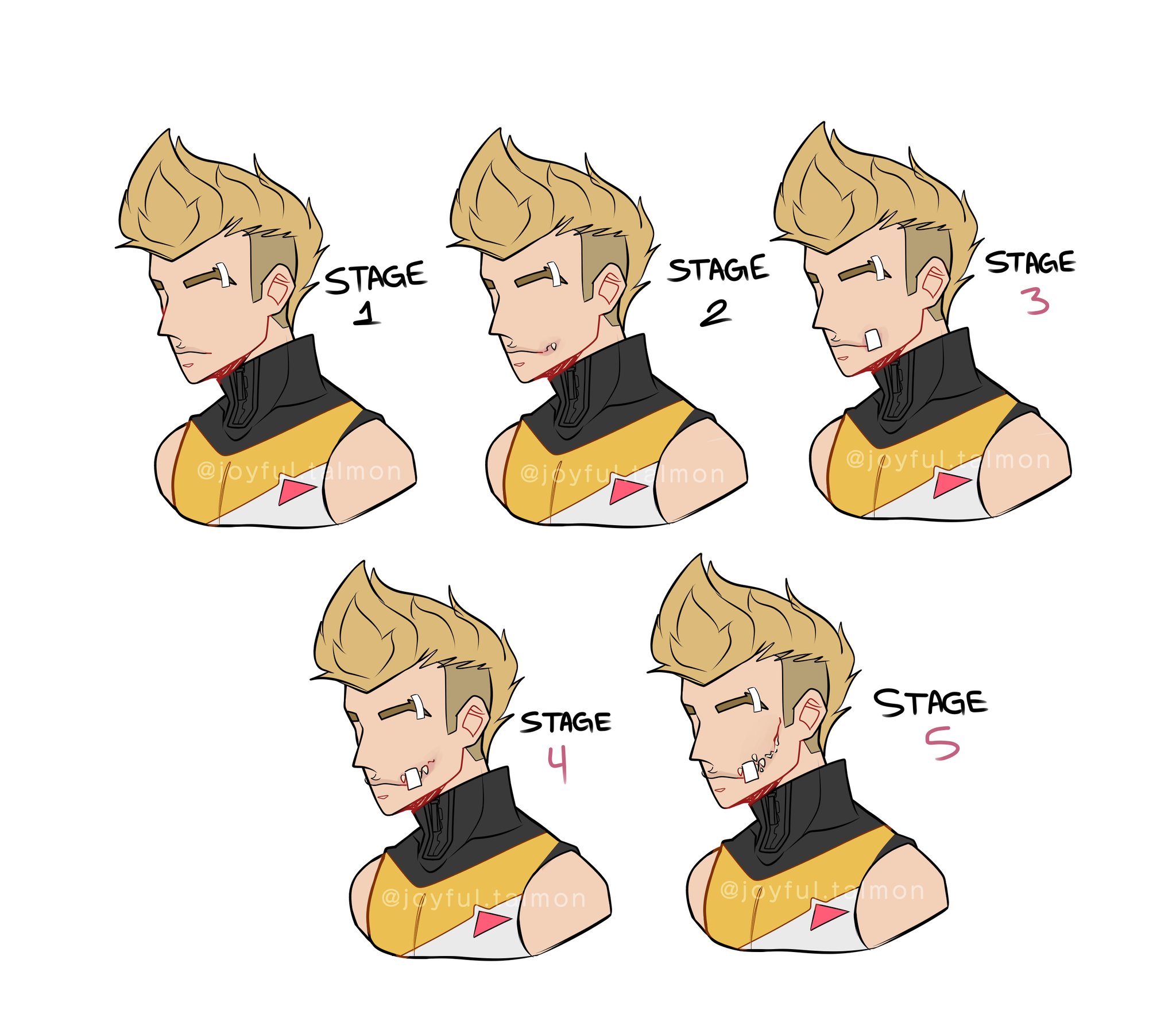 تويتر \ Leo | Spamton Brainrot على تويتر: "More headcanon stuff, basically  Drift's mouth corrupts each passing day, especially when he gets his  Kitsune mask. He tried to cover it with a