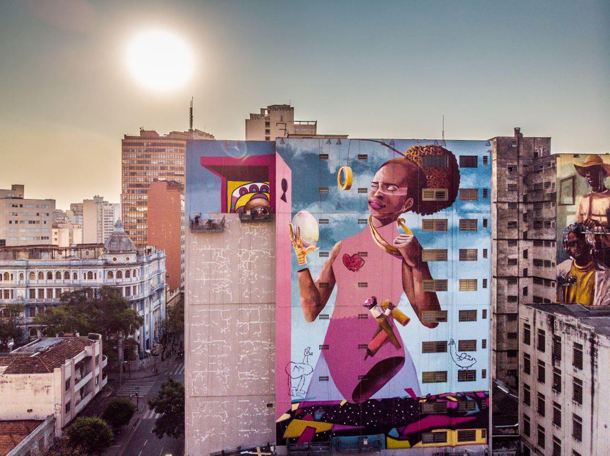 cura_art's tweet photo. Chega chegando que hoje é o último dia do CURA 2020 e as artistas e suas equipes precisam de toda força, todo amor e todos os biscoitos que vocês tiverem pra dar! 

Deixa nos comentários suas palavras de incentivo pra gente começar bem o dia e conseguir finalizar nossos murais! https://t.co/XG1LlSNrKD