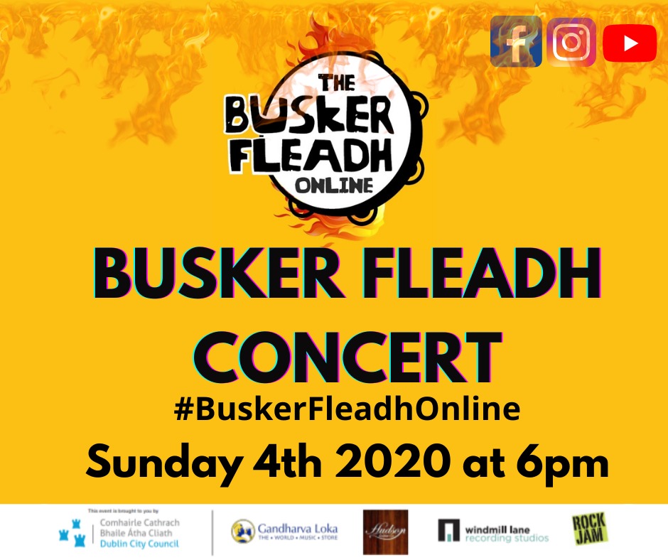 DublinKite's tweet photo. Join us for the 2020 @BuskerFleadh Concert, where we're showing all twenty acts on a virtual stage to showcase the best of independent music and performance in Ireland! 🤩🎼🎸

https://t.co/ccF6zAjXWT

This event is brought to you by  @DubCityCouncil &amp; @events_DCC https://t.co/1caMGw5dtv
