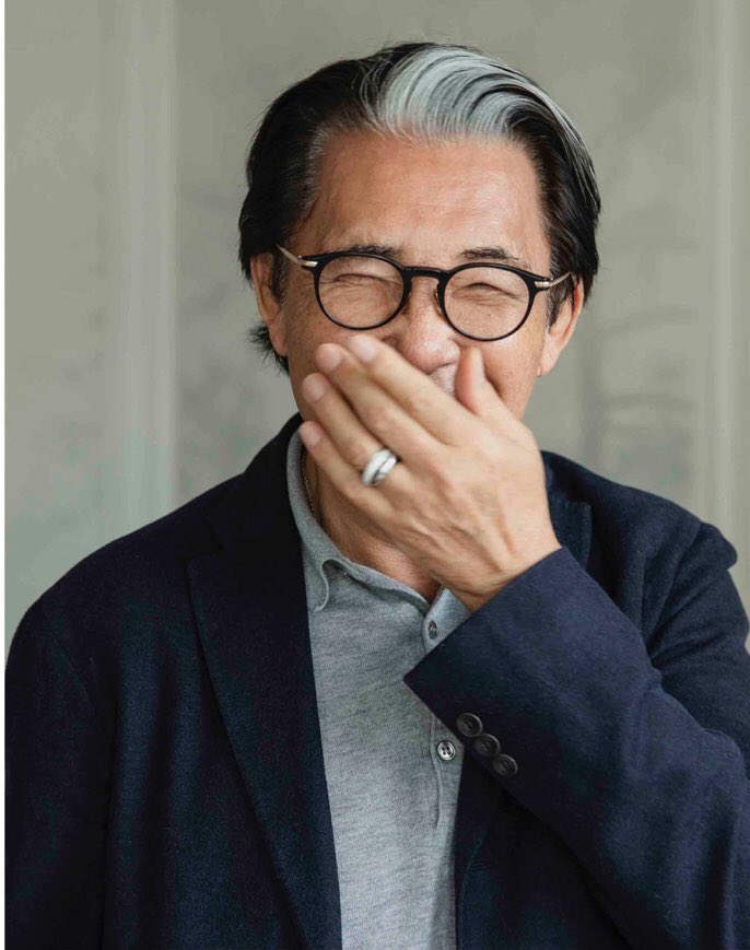 Que de beaux souvenirs de mode et d’interviews avec vous... Au revoir Monsieur 💫#KenzoTakada