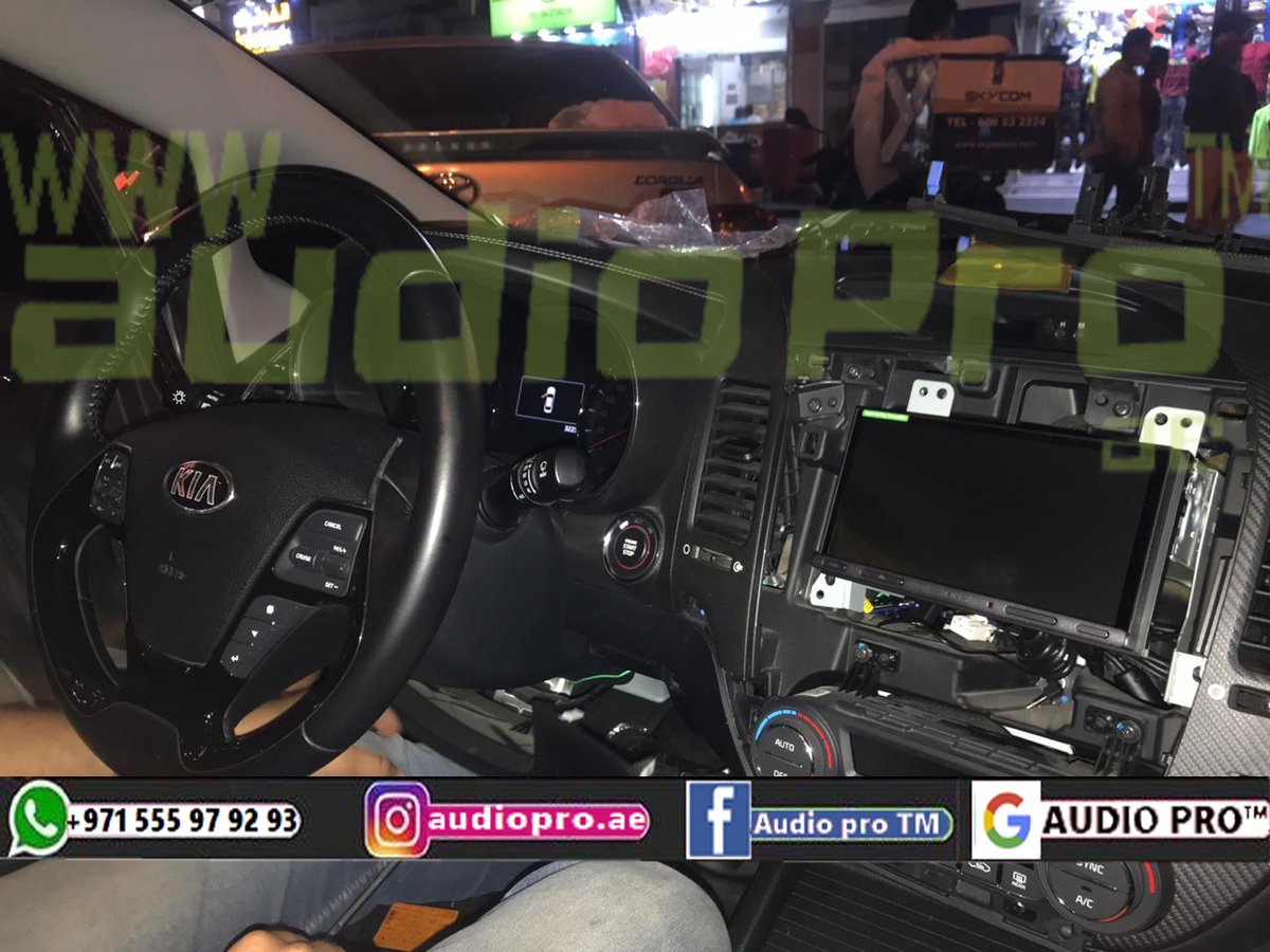 KIA SPORTAGE | 2018 | SONY DVD WITH APPLE CAR PLAY INSTALL | AUDIOPRO.ae™ For more details send us a message via Facebook, Call or WhatsApp us directly on 971 555979293 or by clicking. #Audiopro #wwwaudioproae #Aftermarket