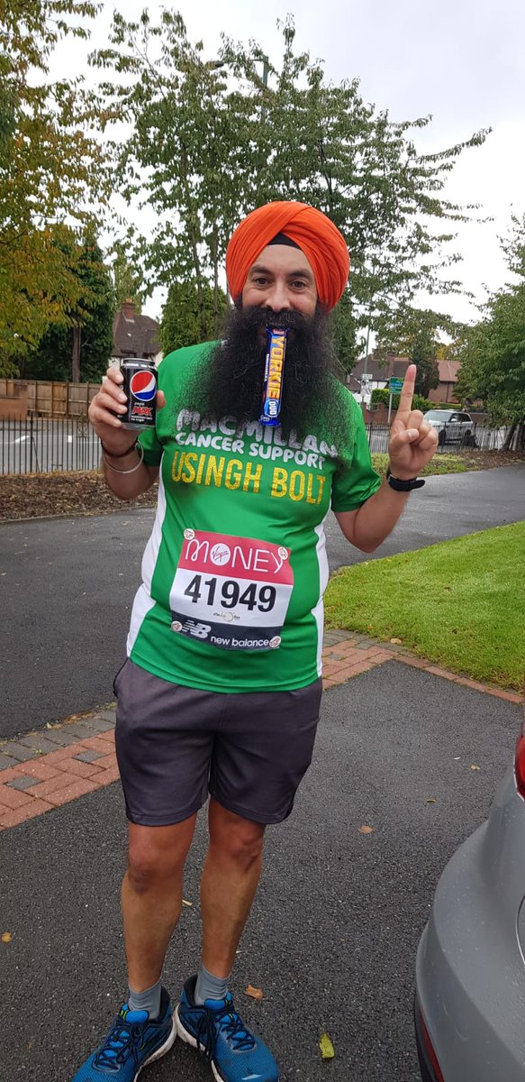 USingh_Bolt's tweet image. @RunSomeHQ Completed my virtual @LondonMarathon then did a #runsome another 5 miles or soby running with friends who were finishing their virtual runs. 
Felt I'd earned a reward for that #runsome!!