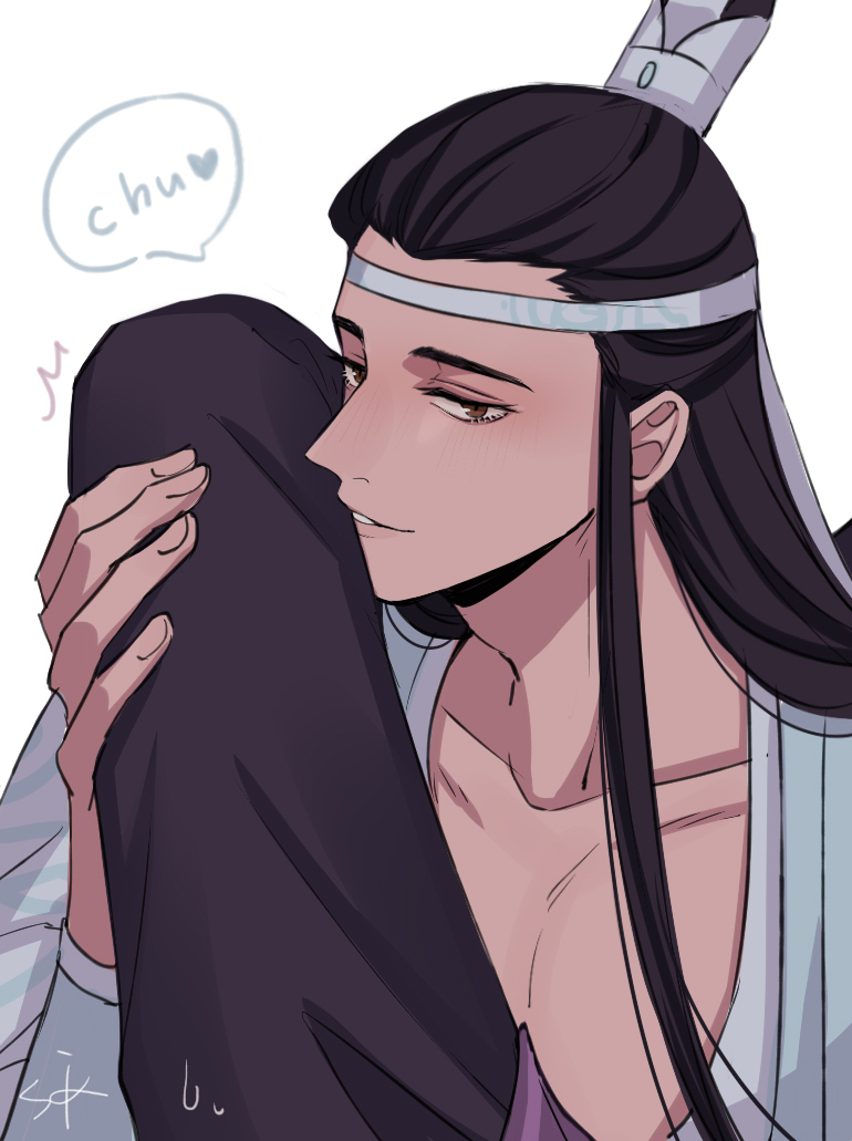 @JiangLanXichen I searched my file folder, only this picture is about Xichen and Jiang Cheng's knees? 