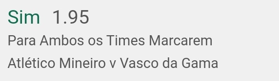 Comentandofute0's tweet photo. 🚩 DICA PRÉ-LIVE

Atlético MG - Vasco
Brasileirão | Domingo, 20h

Para ambos os times marcarem - SIM.
Odds de 1,95.
1 unidade. https://t.co/hJTbFdcjRO