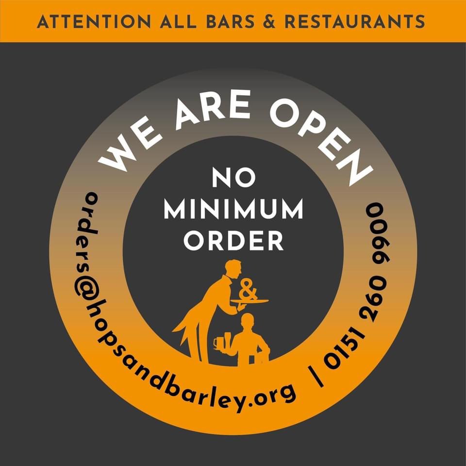 Changes. Many changes. We’re living in uncertain times. It’s good to know we have your back. For now and always. We serve you. 
 
To order give us a call on 0151 260 9900 or email orders@hopsandbarley.org.