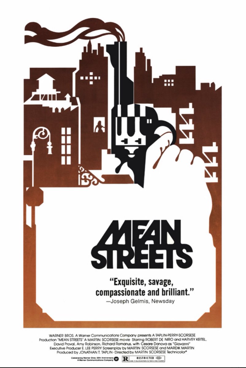 diving into 70’s at its gritty best with  #MeanStreets and  #TaxiDriver with the incredible Robert DeNiro...the brilliant classic  #Chinatown and the low key high wattage  #TheFrenchConnection ...