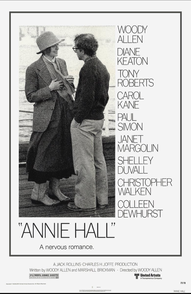 What would the 70’s be without some Woody Allen and Robert Altman? Funny, touching, relevant, relatable classics  #AnnieHall  #Manhattan  #MASH  #Nashville ...