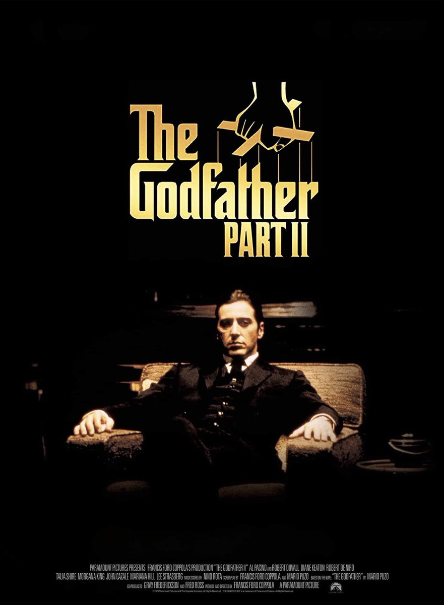 WOW is the only way to describe these monumental classics...each a masterpiece in its own right..  #TheGodfather  #TheGodfatherPartII  #Alien  #ApocalypseNow I can’t even....