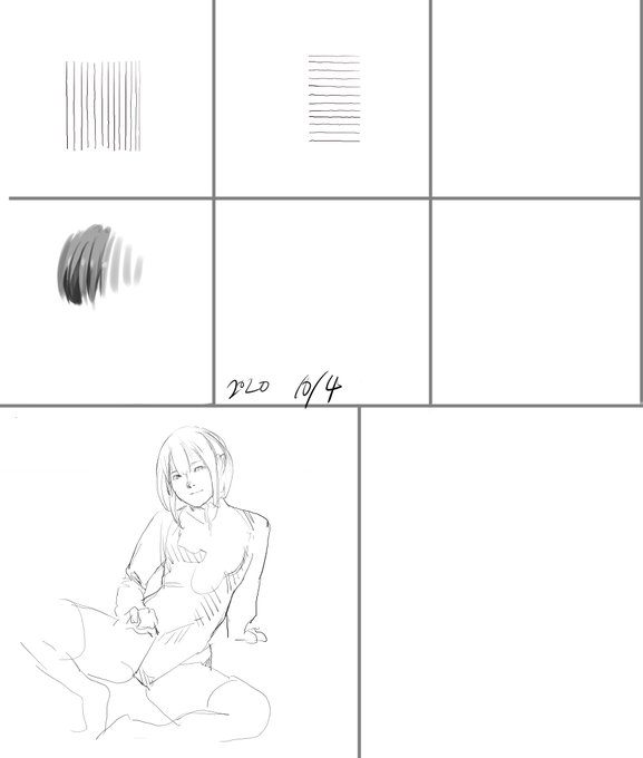 93日目 #クロッキー100日チャレンジ 