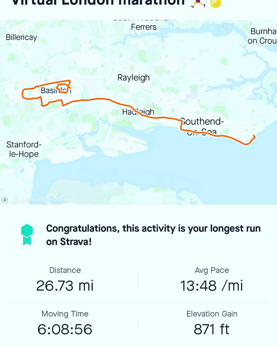 TheRunFitClub1's tweet photo. They done it 🏃♂️🏃♀️🏃♀️🏃♀️🏅🍾
#virtuallondonmarathon in the bag.
Well done to Nikki, Sam, Peter and Natasha on their first marathon, especially in this weather too.
Awesome work #TeamRunFit 💚 https://t.co/HQkumCqasE