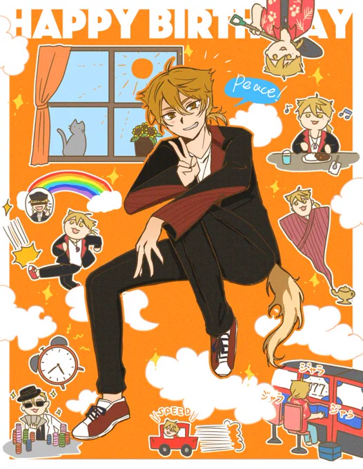 21歳の誕生日おめでとうございます!?とってもハッピー!
#伏見ガクバースデー21
#絵ガク 