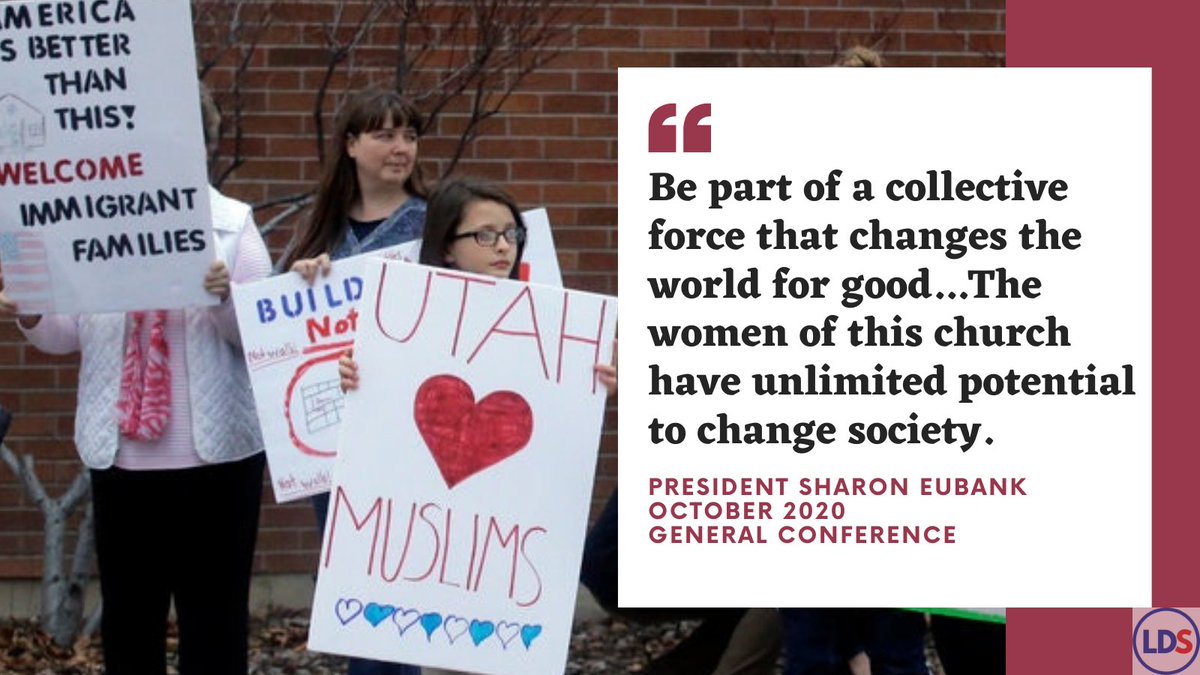 LDSDemocracy's tweet photo. We loved President Sharon Eubank's talk during the #WomensSession of #GeneralConference!
#LDS #AnxiouslyEngaged https://t.co/QyYoO47JxJ