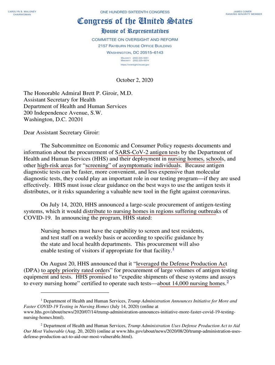 This administration’s incompetence & dereliction of duty has only exacerbated the chaos & opaqueness concerning vital steps required to keep us safeThe impacts on nursing homes & schools is a particularized indictment of:GROSS CRIMINAL NEGLIGENCE resulting in mass deaths  https://twitter.com/File411/status/1280528141224759296