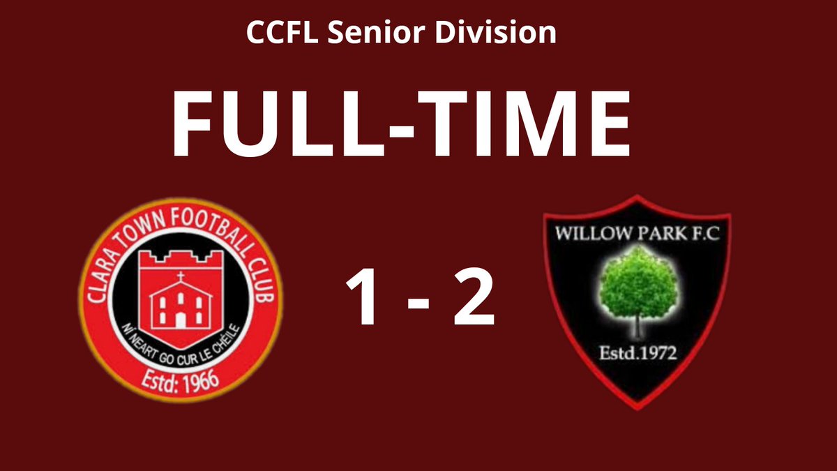 Great start for our Senior Division team today with goals from Brian Fogarty and Johnny Kiernan. Top class lads, well done 💪 <a href="/CCFLnews/">CCFL</a> #WILLOW