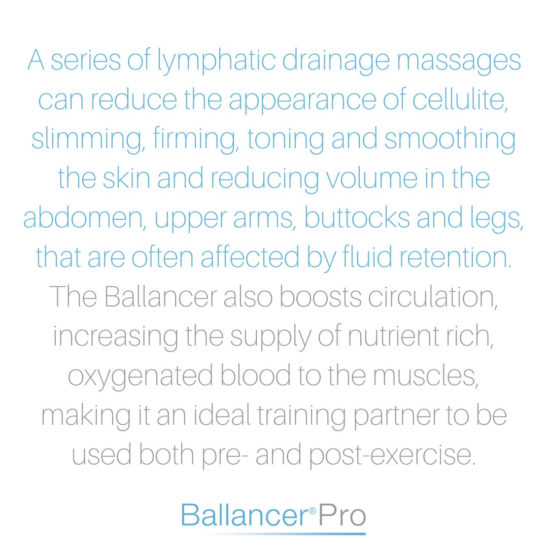 Calling all athletes! Recovery is just as important as training. Don’t sleep on your lymphatic system - try out the Ballancer®Pro and let the results speak for itself.