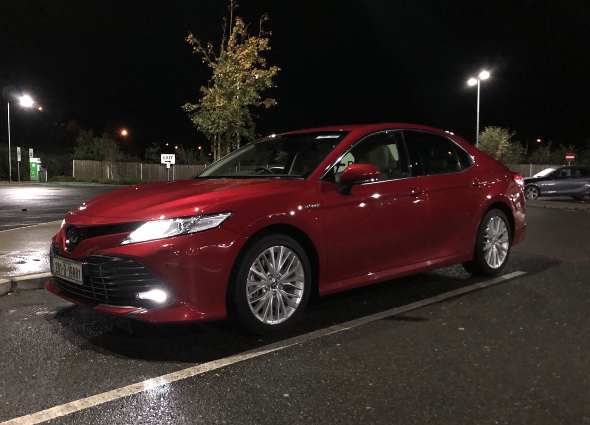 Last bit of testing with the Toyota Camry for the week. Excellent on so many levels. One of the best cars that Toyota makes right now.