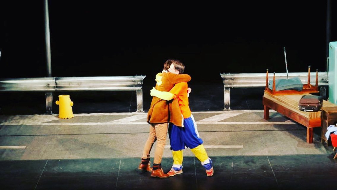 tolcachirc's tweet photo. Y un día volvimos a actuar 
#próximo @TeatroTimbre4 https://t.co/067Kyfj4wj