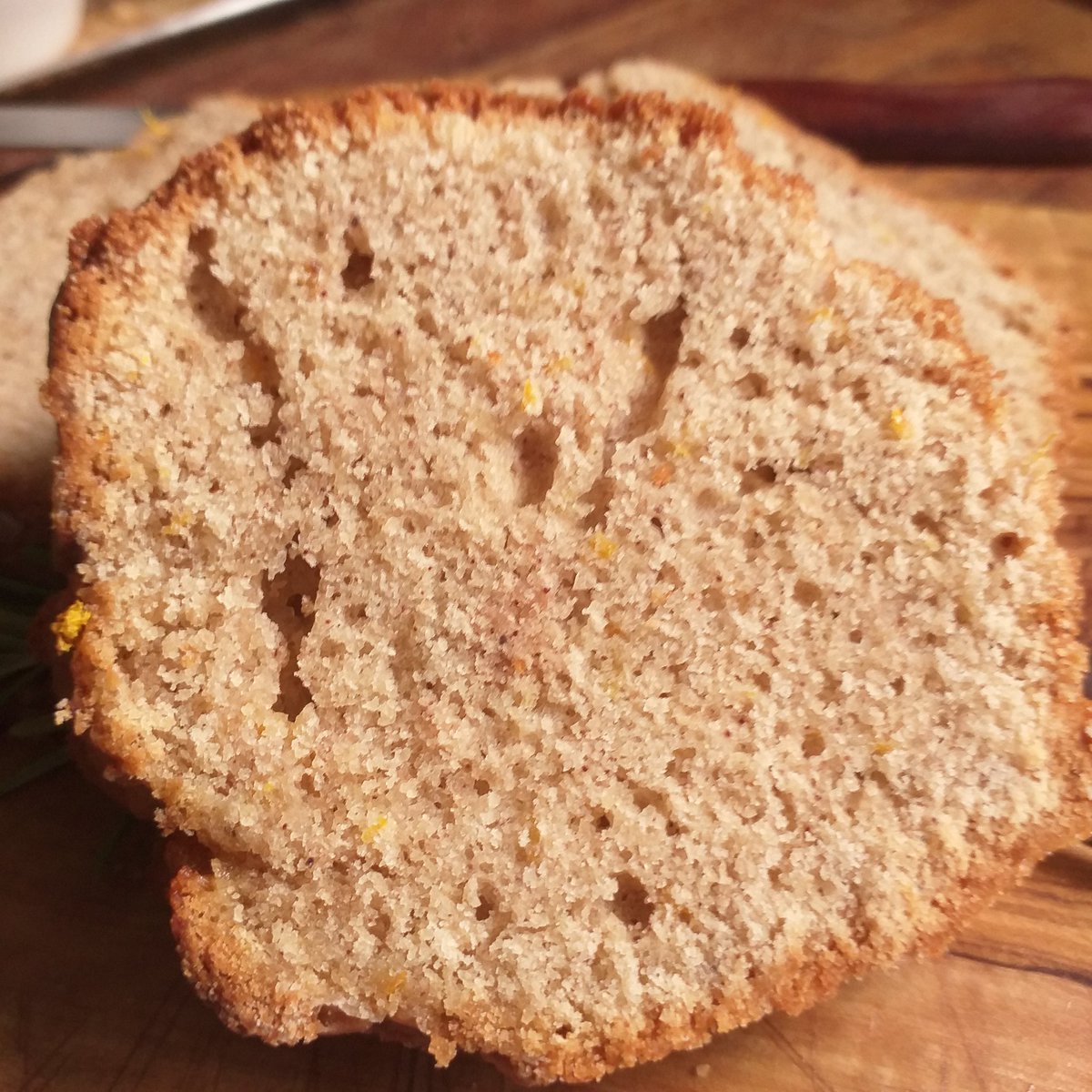 Ivycottagebaker's tweet photo. Ciambellone Dell'Amiata chestnut flour #seasonal #tasteoftuscany #citrus #herbs #oliveoil farina di #castagne #handmade #delicious #notjustbread #microbakery a little bit of #tuscany in #cumbria https://t.co/3hSFkVyVV4