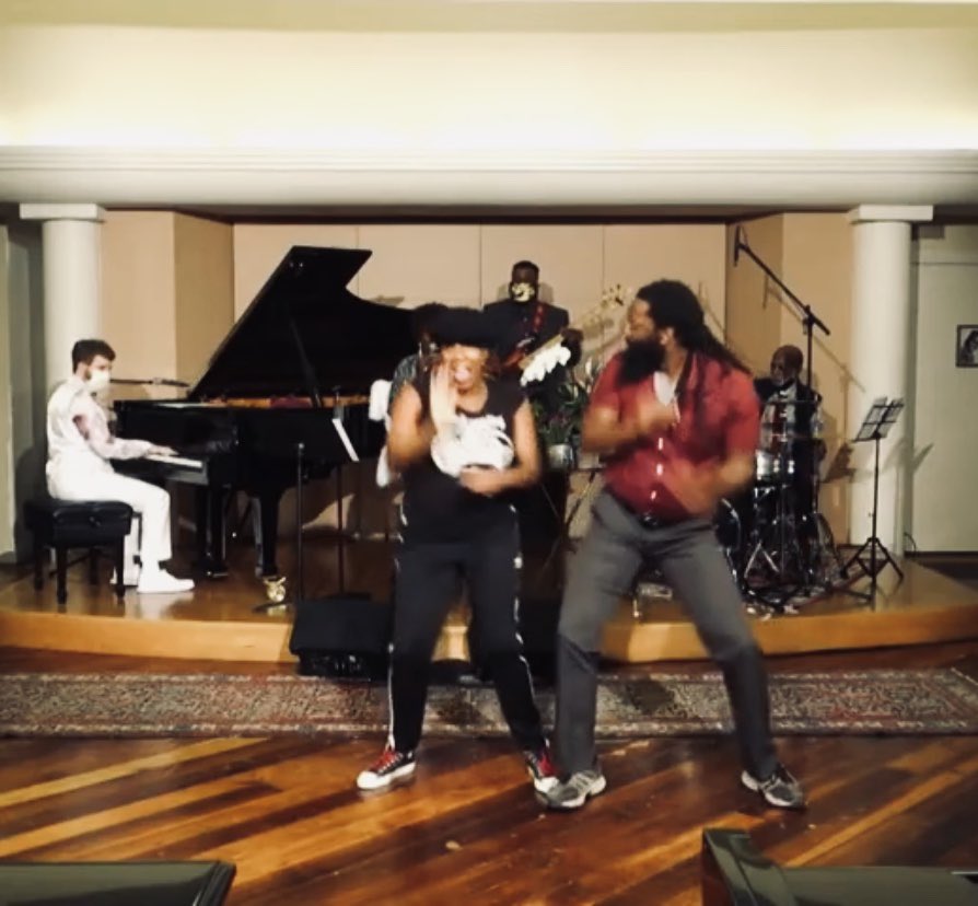 TheDynamicMiss's tweet photo. What a time we had Thursday @PiedmontPianoCo 100 Years of Black Music! Big shoutout to awesome dancers @TraciBartlow & @thegreatdancer my cats @LVann @pianojoewarner & #JamesWiley @CityofBerkeley @InterMusicSF & all my folks for tuning in & supporting. See you Nov 15!! #FayeCarol https://t.co/LRuqNur2oW