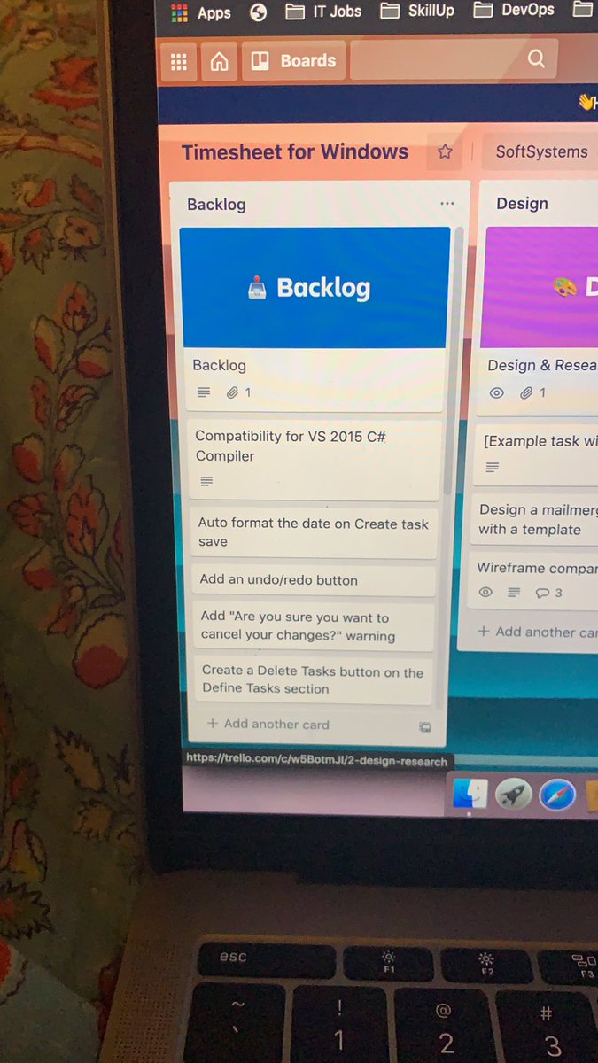 ctrl_f_Amanda's tweet image. Working through my trello board backlog on day 4 of #100DaysOfCode