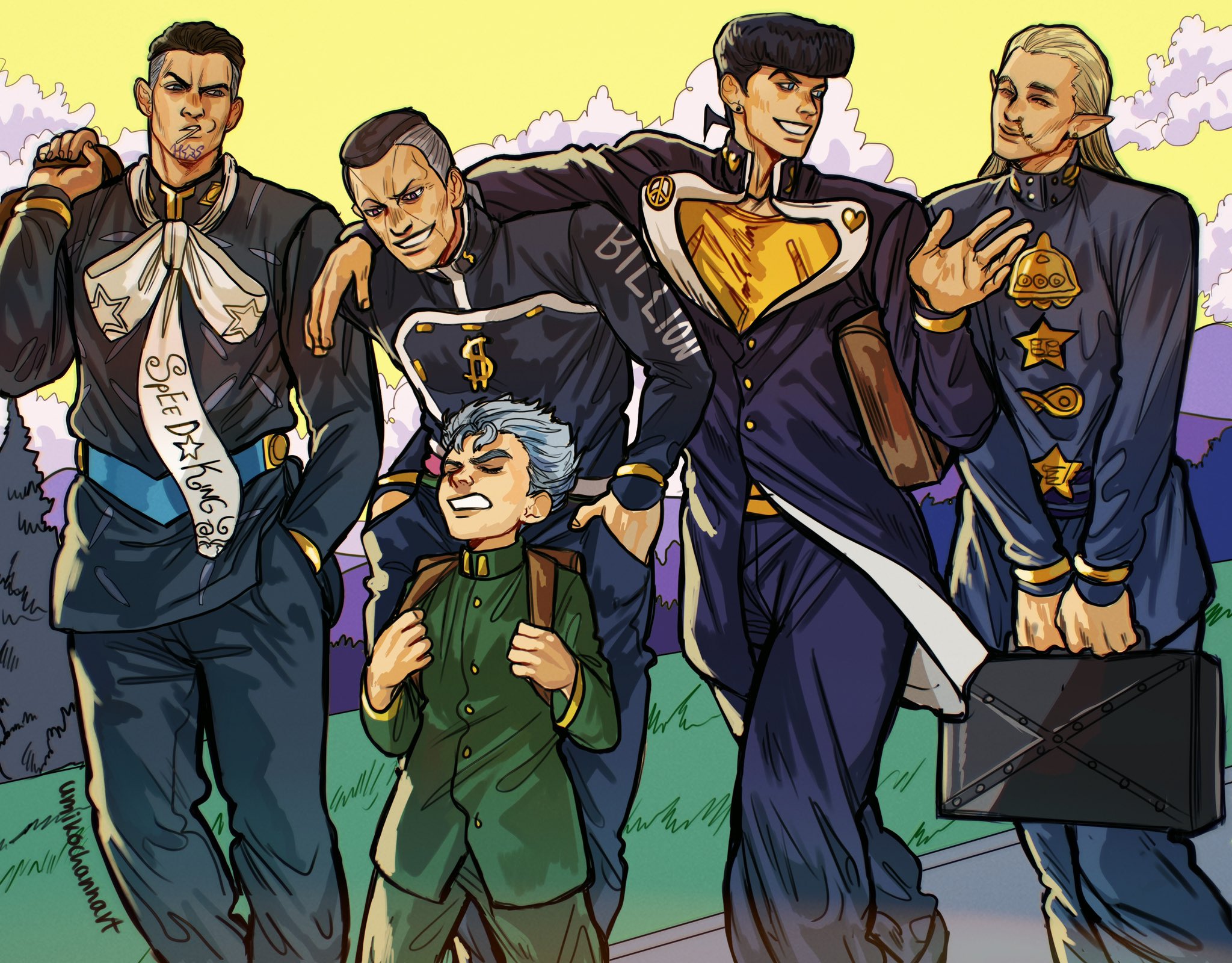 Josuke and Okuyasu