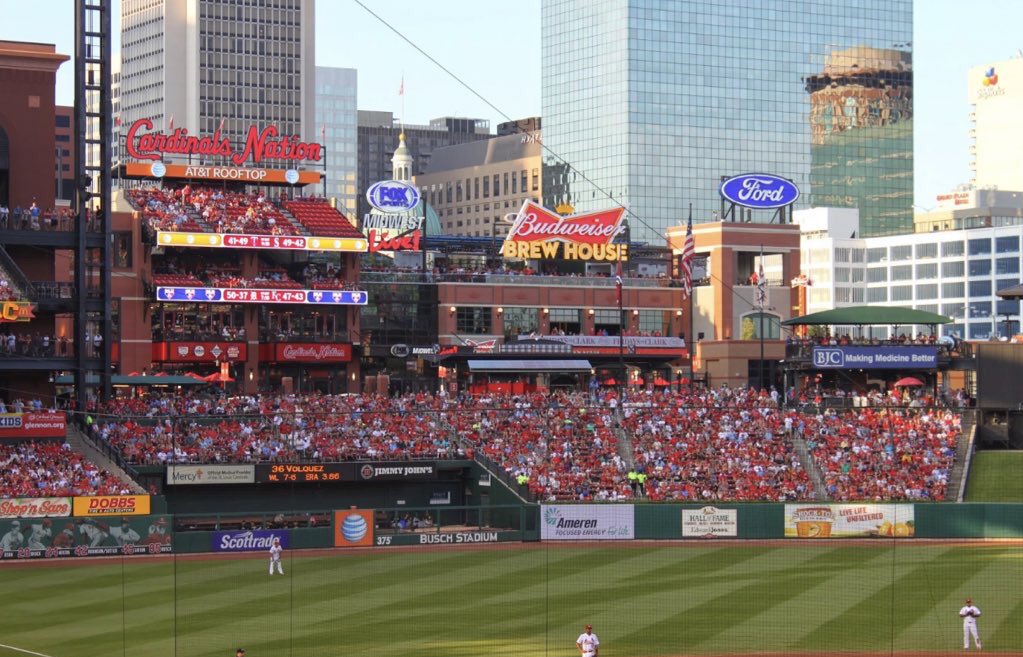 Best: Busch Stadium’s best feature isn’t even in the stadium. They built the Camden Yards of ballpark villages, now everyone wants one. They even added rooftop seating that they own about the same time the rival Cubs blocked theirs with video boards.  #Cardinals