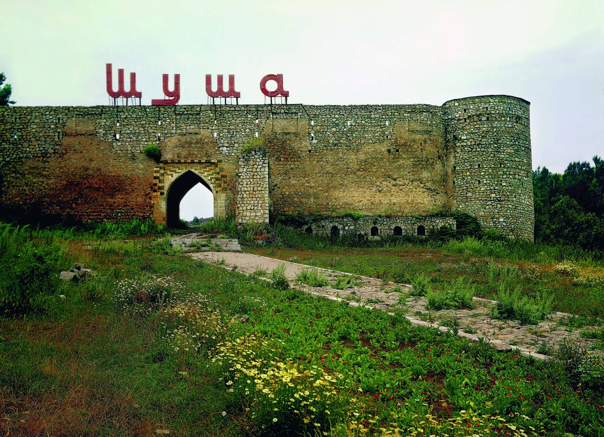 Ganja GateGanja is one of four entrance gates to Shusha fortress in Shusha region of Azerbaijan.The gate bears an architectural importance and is often mentioned among other significant 549 attributes of Shusha State Historical and Architectural Reserve of the 18th century.