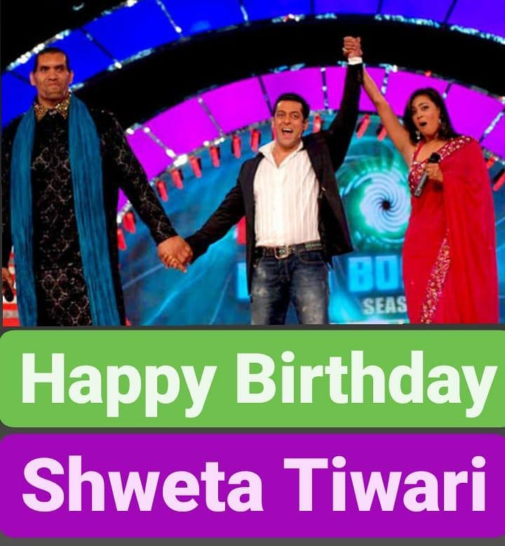 Happy Birthday 
Shweta Tiwari  