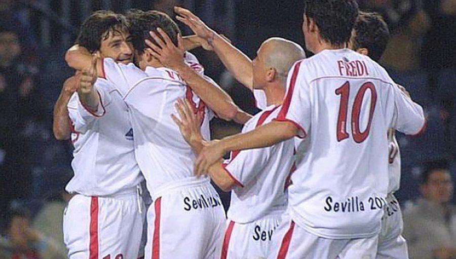 🔙 اَخر خسارة لنادي برشلونة أمام أشبيلية بالدوري الاسباني على ملعب الكامب نو كانت عام 2003 حيث خسر البارسا بنتيجة 3-0