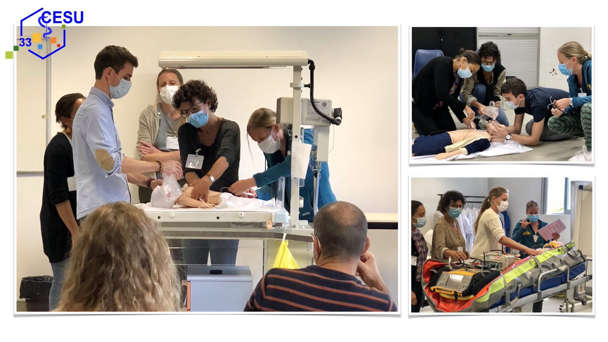 Julien__Naud's tweet image. 👏🏼👏🏼 Félicitations aux 17 infirmiers et médecins certifiés #ERC lors du cours de Réanimation Avancée Néonatal et Pédiatrique #EPALS organisé cette semaine au #CESU33. 🙏🏼 aux formateurs du @CHUBordeaux, @CHUdeToulouse et @CHU_de_Poitiers