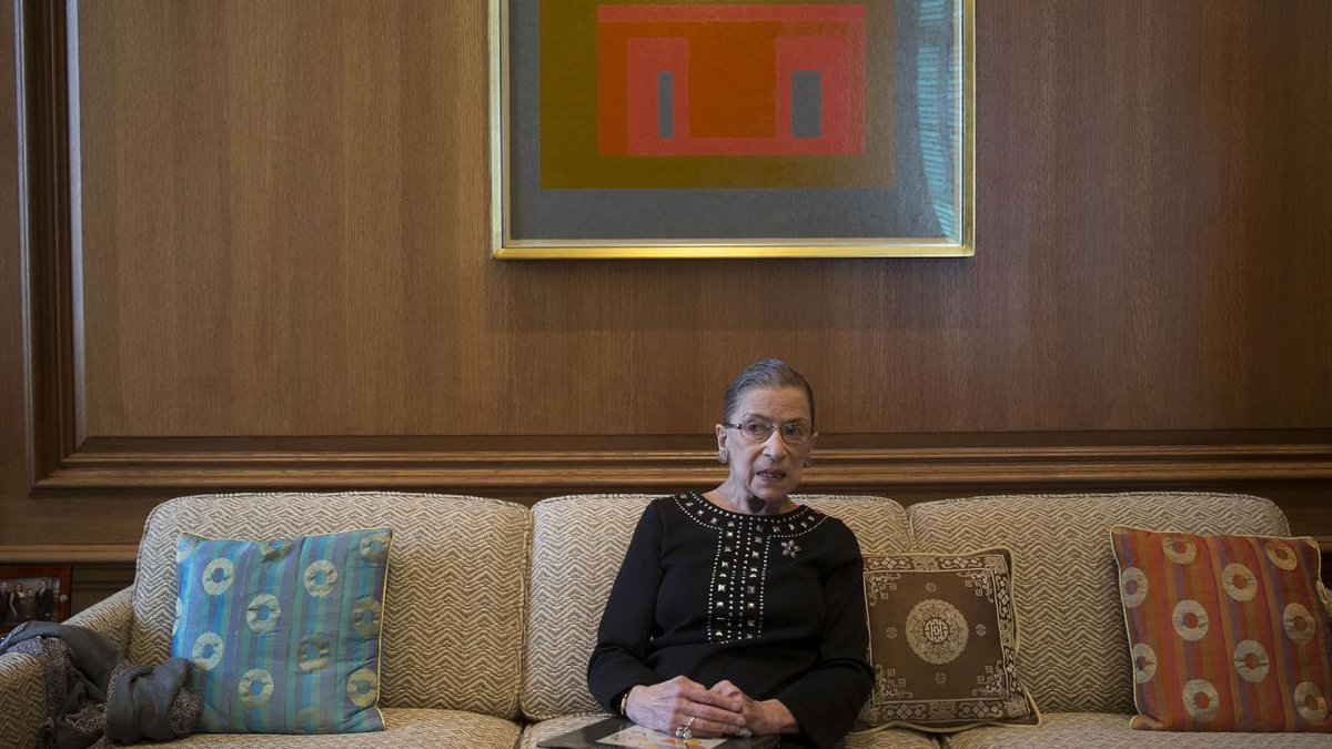 friezeofficial's tweet photo. The artist who inspired Ruth Bader Ginsburg https://t.co/TYJbU2zx8q https://t.co/Fd1XlIoe42