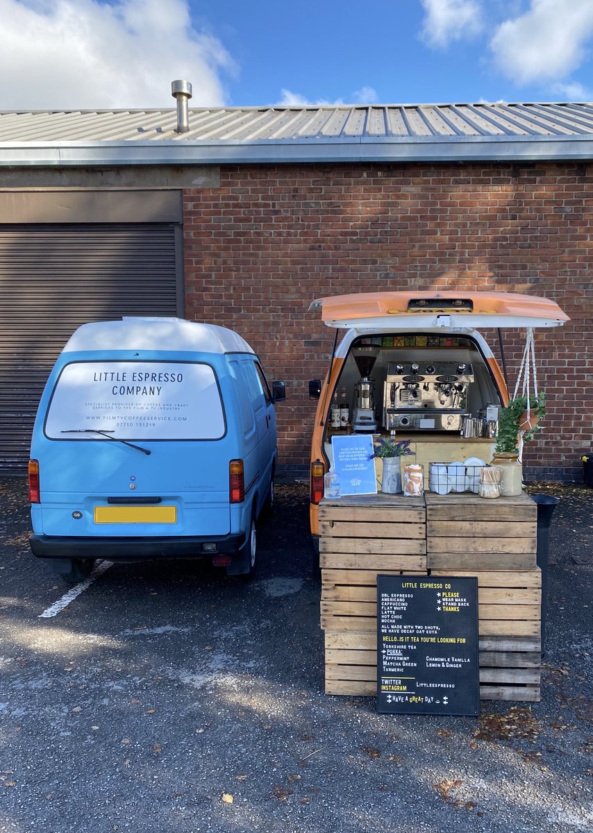 Our vans ready for a busy week on #location 💪🏻