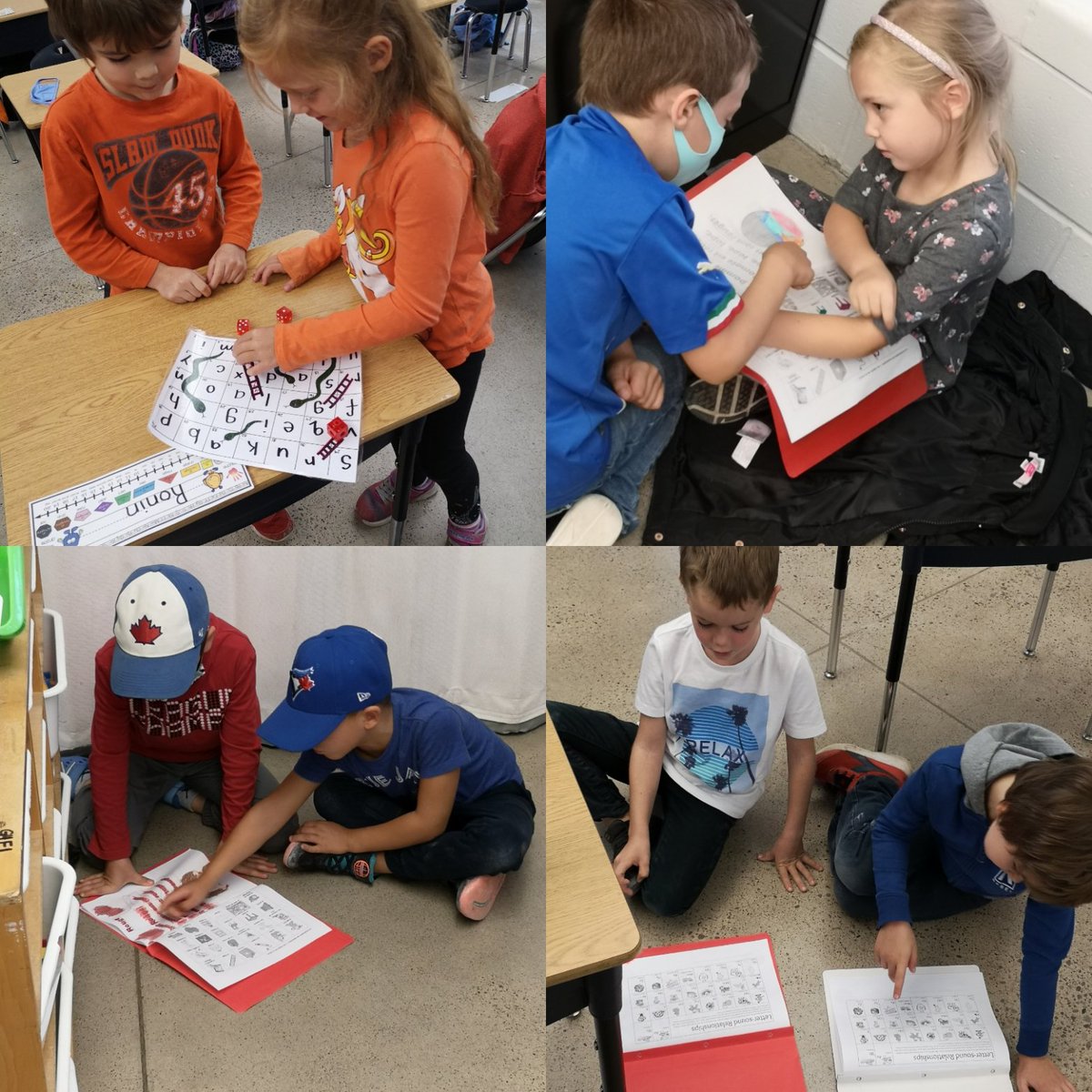 FrenchFunin's tweet photo. We have been having fun playing, searching, reading, and writing our letters and letter sounds. https://t.co/jCuUtKgxgB