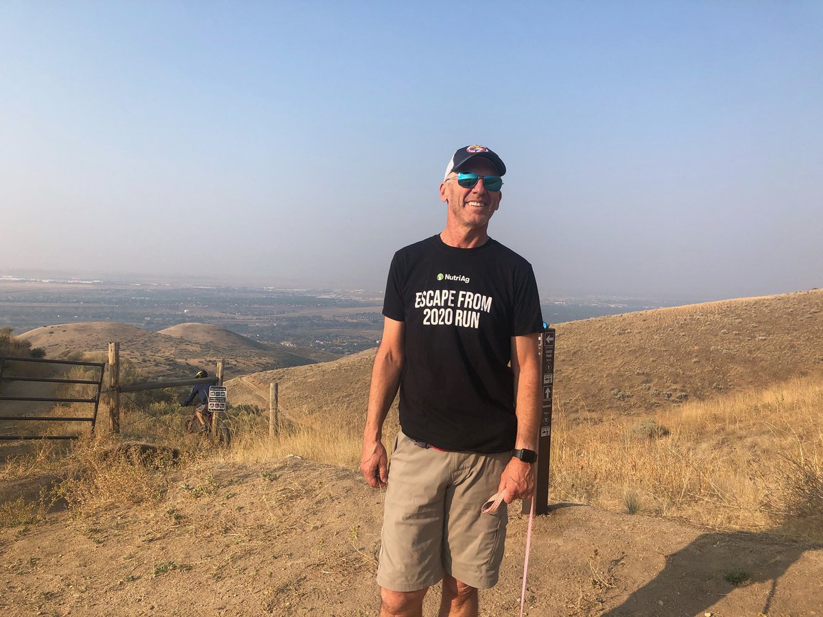 NutriagC's tweet photo. More runners/hikers from @Nutriag did their #Escapefrom2020 way to go everyone! https://t.co/CPoSwX42eY