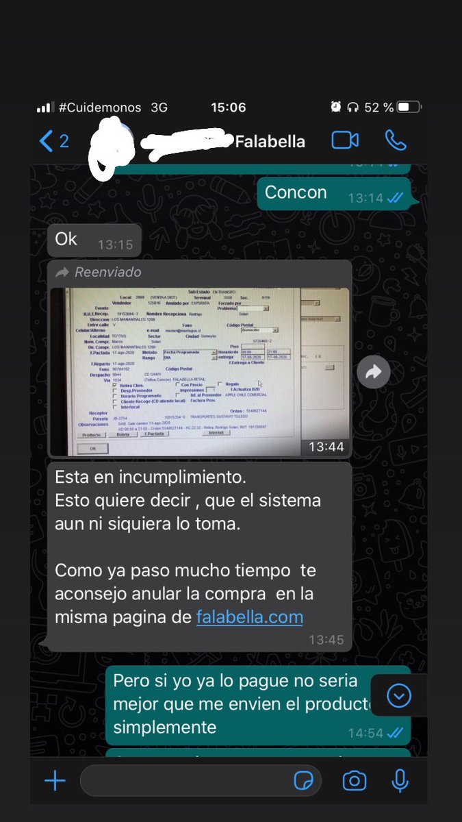 RodrOpina's tweet photo. Impresionante @FalabellaAyuda que nadie se haga cargo de lo que les compran ... llevo esperando mi producto durante mas de dos meses y nadie de sus centros de ayuda hace algo realmente .. inutiles por no decir mas.... el peor servicio que he tenido @FalabellaAyuda ???? @SERNAC https://t.co/DdDMwEY10q