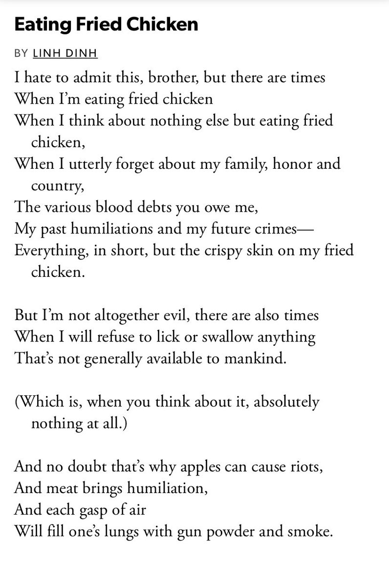  @patzipat_ I just read this today and thought of you. First cus food haha, and also cus this is how I feel sitting in the middle of the mundane and the heartbreak of injustices :(( I hope I made sense, and I’m glad your tweets (on food, fandom, resistance—all of it) are around.