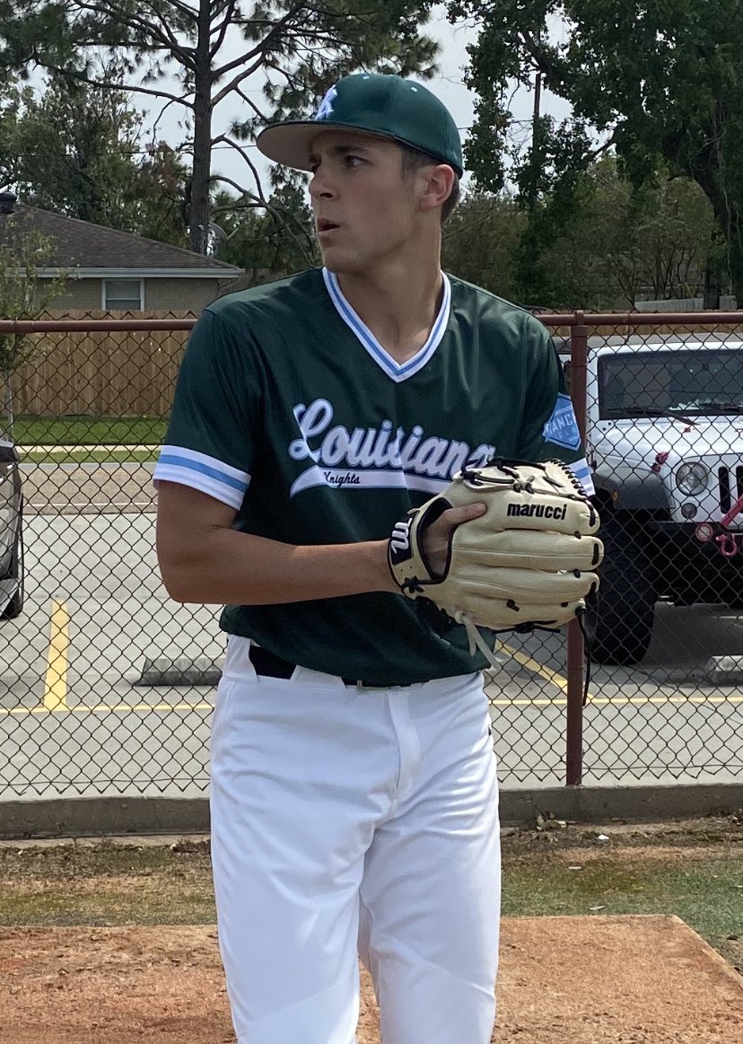Tony Aleman of Pope John Paul on the mound next against Nunez CC <a href="/MarucciDugout/">Marucci Dugout</a> <a href="/MarucciSports/">Marucci</a> #4L @SHCBADGERS <a href="/tony_aleman9/">Tony Aleman</a>