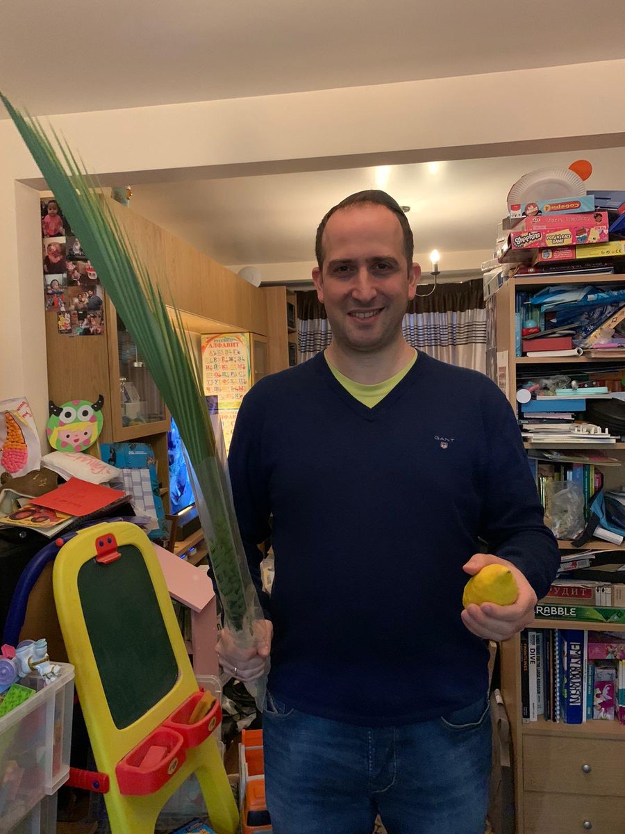 Making a mitzvah for #Sukkot2020 , shaking Lulav and Etrog