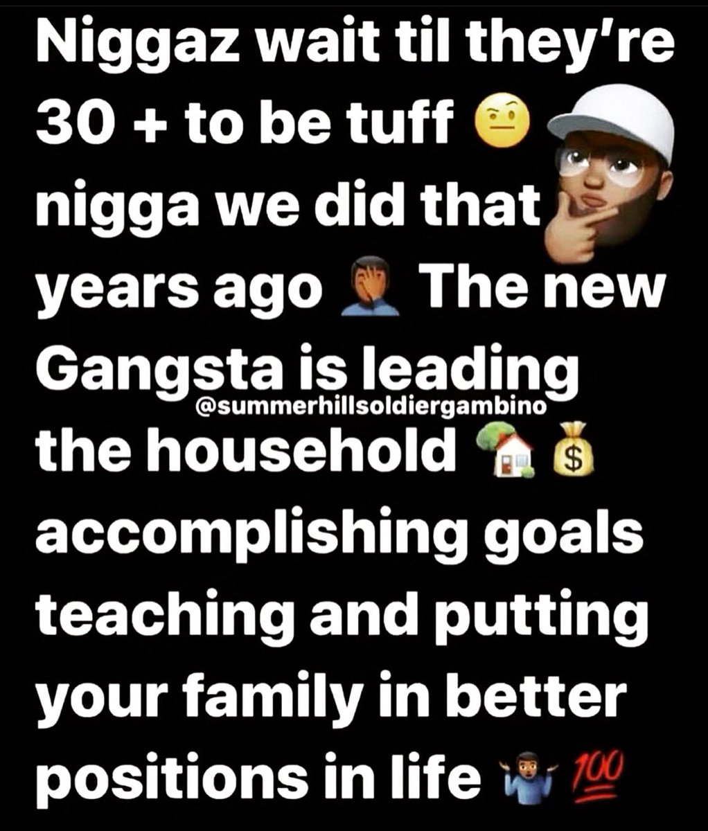BurgNationT2's tweet photo. REAL GANGSTA 101 💯 #KNOWLEDGE101 💯 #UALREADYSNOWWWW ❄️☃️ https://t.co/x1Hq3MTvBJ