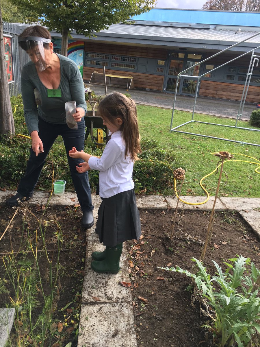 rachel72h's tweet photo. ⁦@trafinfants⁩ had a lovely planting session with cath from ⁦@sfmtweet⁩ , planting bee friendly plants, many thanks https://t.co/wPScyMyUiC
