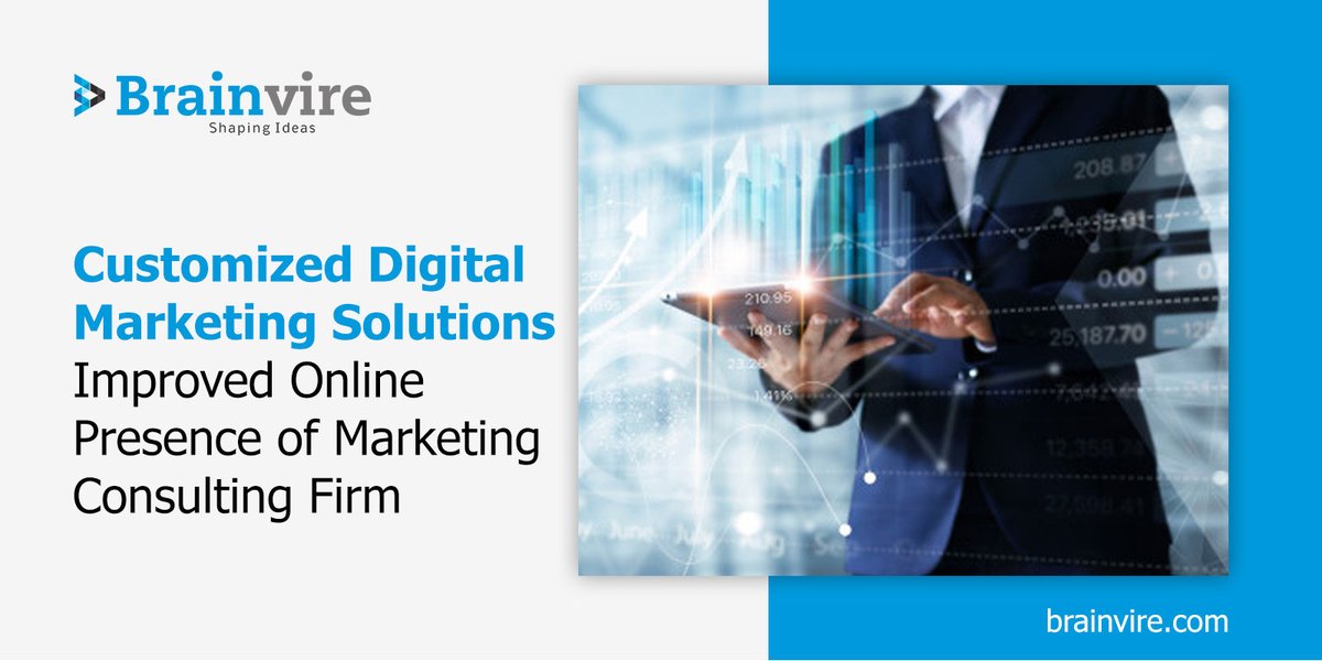 Brainvire's tweet photo. Brainvire’s digital experts transformed a marketing agency’s basic website into a modern and functional website. The website was revamped with SEO, content, website design, and social media linking. Read here: https://t.co/f2RKo36Ffc

#digitalmarketing #seo #websitedevelopment https://t.co/0xBAI1oADo