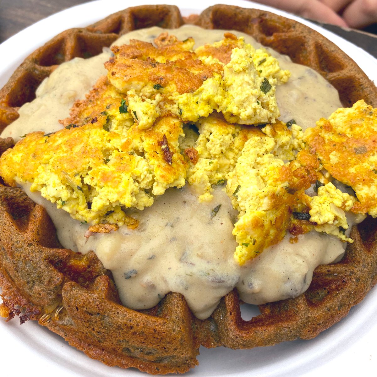 sunday vegan brunch in Portland 💚