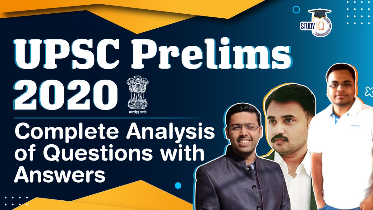 MahipalRathore's tweet image. #UPSC #Prelims2020 Complete analysis and explanation with subject-wise breakdown of General Studies paper.

Playlist Link for all 6 parts -
youtube.com/playlist?list=…

@ankitmay28 @anirudh_23 
@DrGauravGarg4 @studyiq